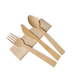 FSC® Bamboo Cutlery Set 17 cm