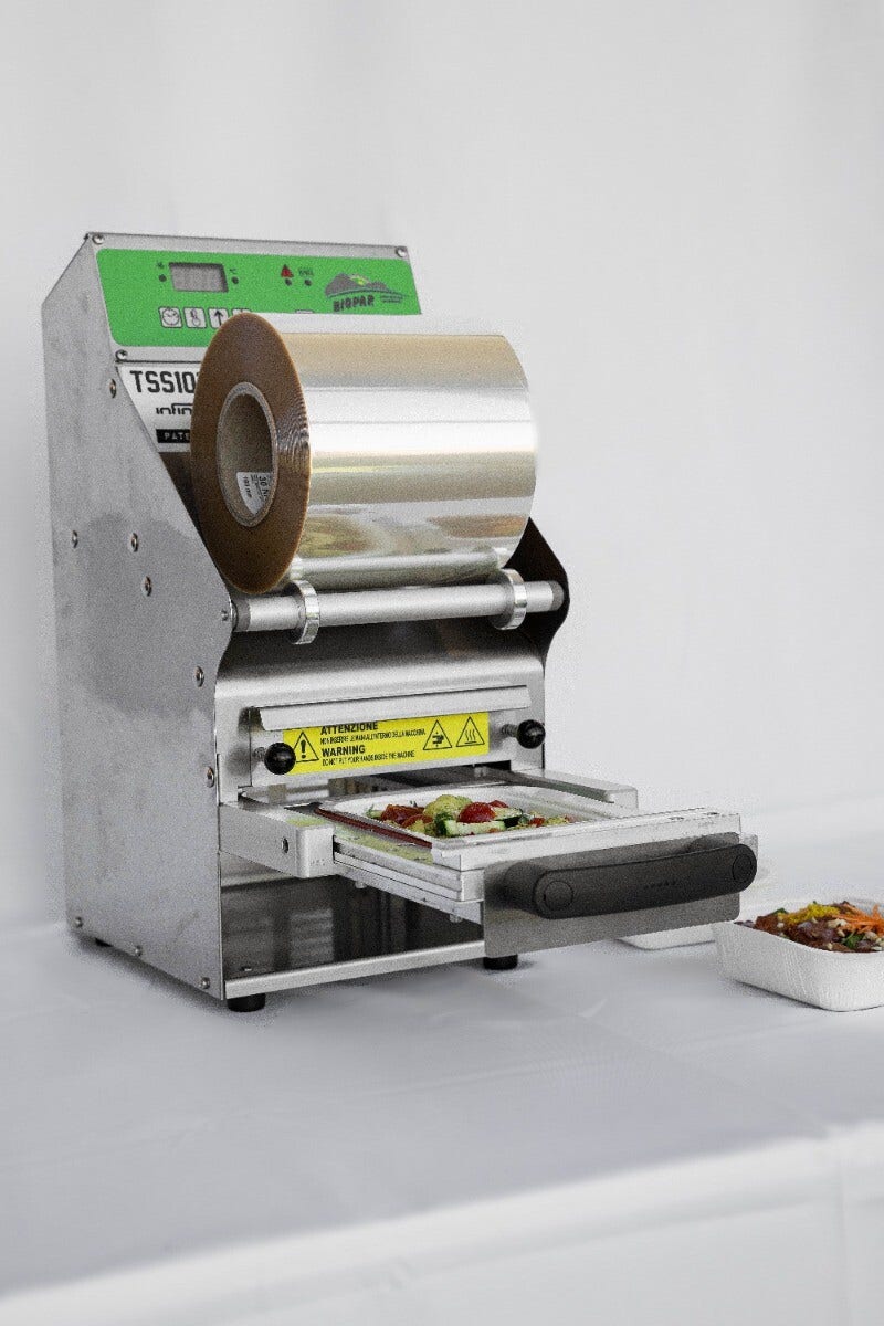 Heat packaging online machine