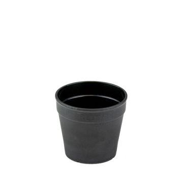 Wiederverwendbare Kaffeetasse 1,5dl/80mm Ø schwarz