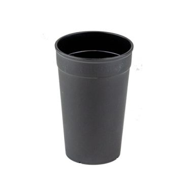 Wiederverwendbare Kaffeetasse 4,0dl/90mm Ø schwarz