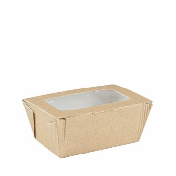 Kraft window box 80x125x60mm