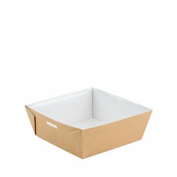 Kraft box 115x115x50mm