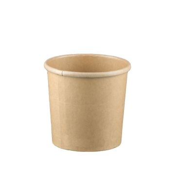 Kraft/PLA soup cup 16oz/480ml