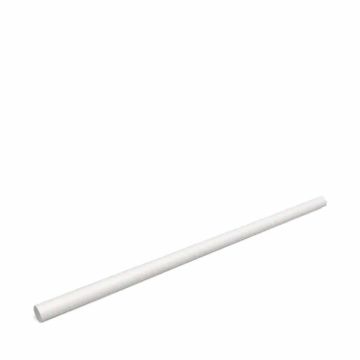 FSC® paper straws white 230 x 6 Ø mm