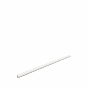 FSC® paper cocktail straws white 150 x 8 Ø mm