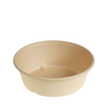 Sugar cane bowl 1200ml/19.5cmØ/6.5cm BIO-laminated