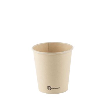 Bamboo/ PLA coffee cup 7oz/210ml/73mm Ø