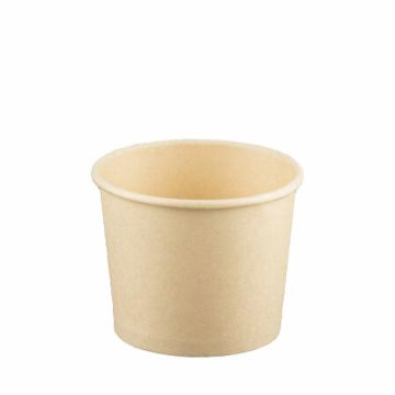 Bamboe/PLA container 12oz/360ml/90mm Ø x 87mm