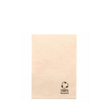 FSC®-Serviette recycelt/ungebleicht. 17x17cm 1-lagig Mini