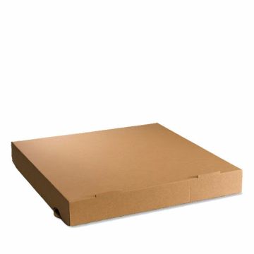 Kraft pizza doos blanco 26x26x4cm