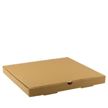 Kraft pizza doos 32x32x3cm blanco