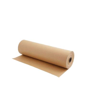 Ersatz vetvrij papier rol bruin 50cm x 370m