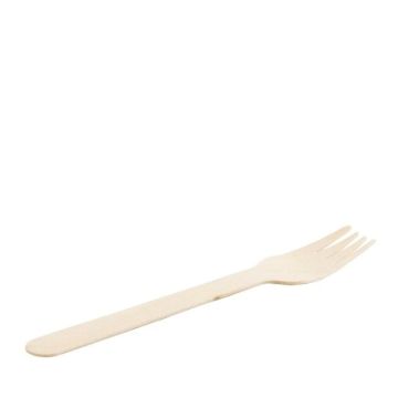 FSC® wooden fork 158mm smart