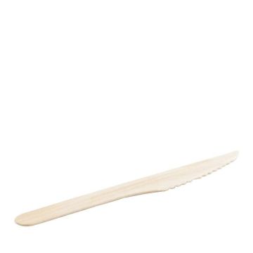 FSC® wooden knife 165mm smart