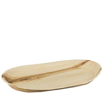 Palm leaf catering tray 55x31cm/4cm