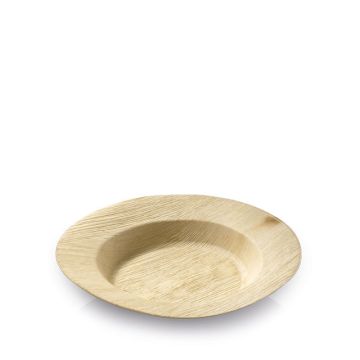 Palm leaf pasta plate 300ml/23cmØ x 3.8 cm