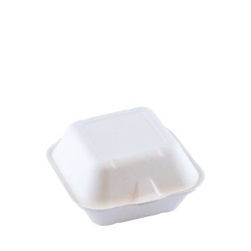 Zuckerrohr-Burger-Box 135x135x78mm