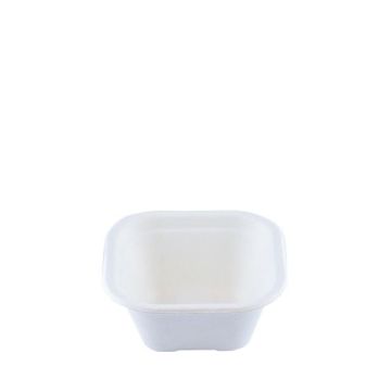 Sugar cane container 350ml/130x130x59mm