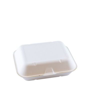 Sugar cane menu box XL 235x195x75mm 3 compartments