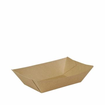 FSC® Karton/PLA snackbakje 10,5x7,5x4,5cm 400ml