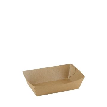 FSC® Kraft snackbakje A13 130x77x35mm