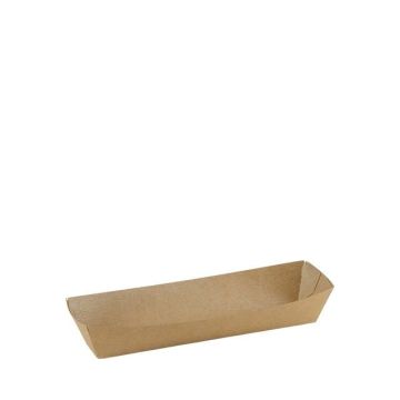 FSC® Kraft snackbakje A16 185x35x33mm