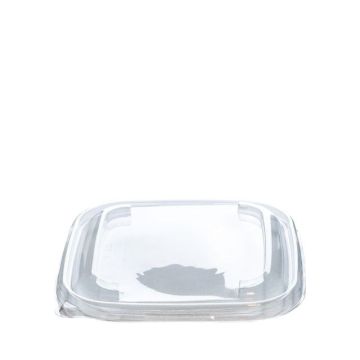 RPET lid for box square 500/750/1000ml