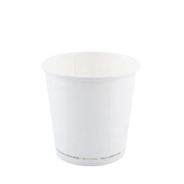 Cardboard/PLA soup cup 720ml white