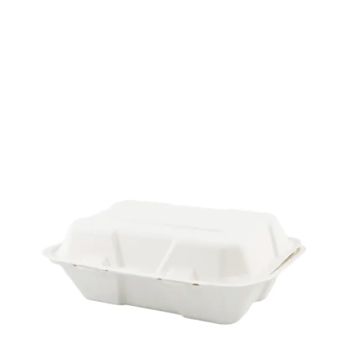 Sugarcane Takeaway Clamshell 34 oz / 1000 ml