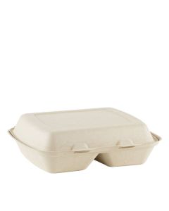 Suikerriet menubox 2-vaks 22,9x20,5x7,8cm IP4