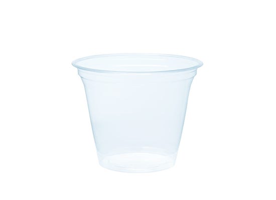 300 Ml Plastic Glass With Lid