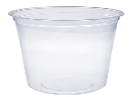 White Plain Paper Container With Lid 750ml