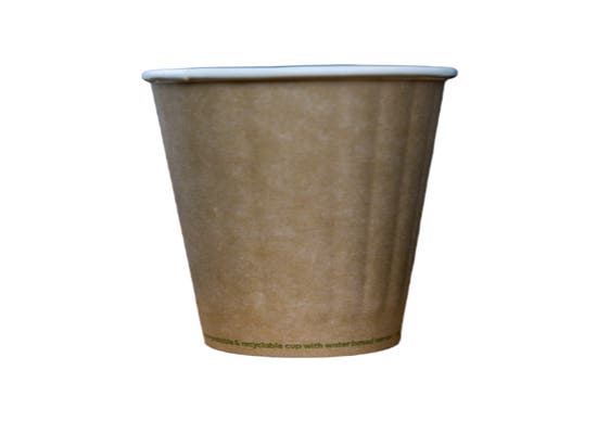 KRAFT PAPER CUP SINGLE WALL WATER-BASED LINING- 12OZ - Paper cups